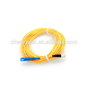 Single mode SC / PC para FC / PC Fiber patch cords